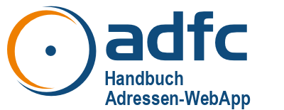 ADFC - Handbuch Adressen-WebApp